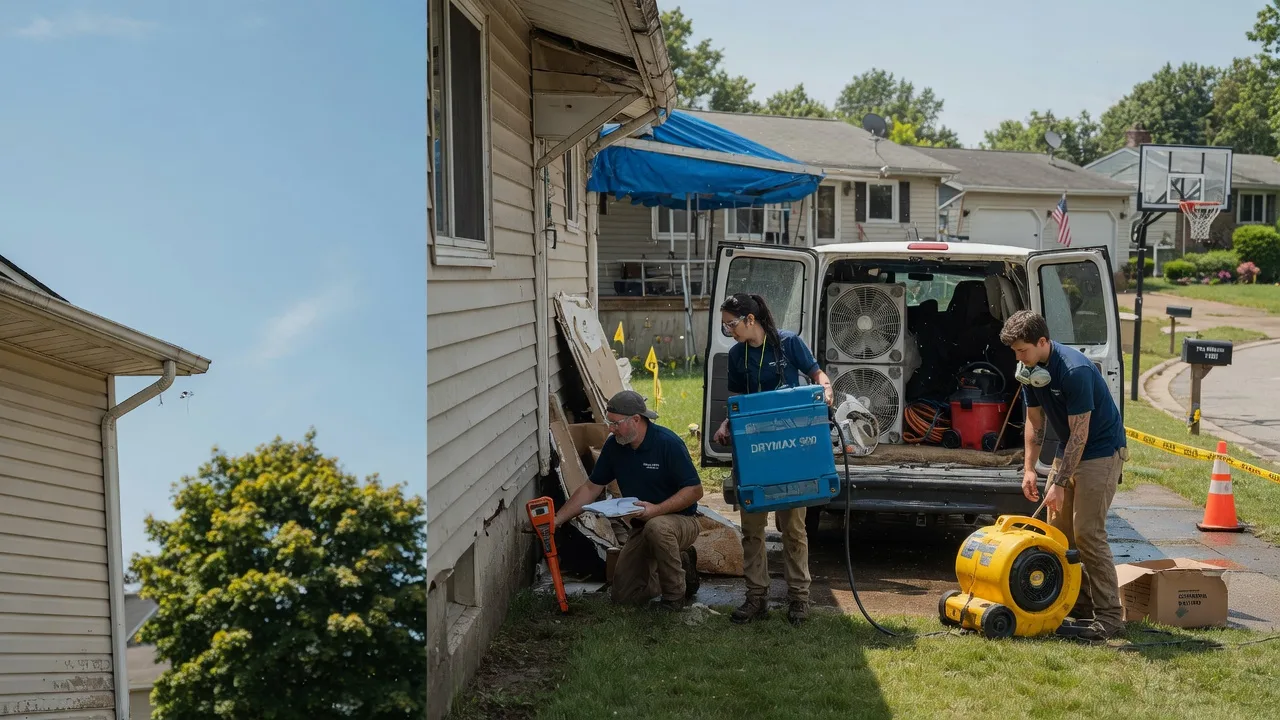 Ceiling Leak Cleanup in Big Springs, NE near me